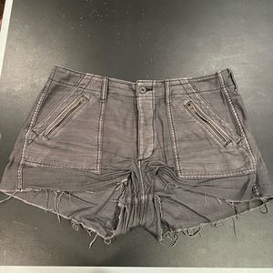 American Eagle Gray Cargo Shorts